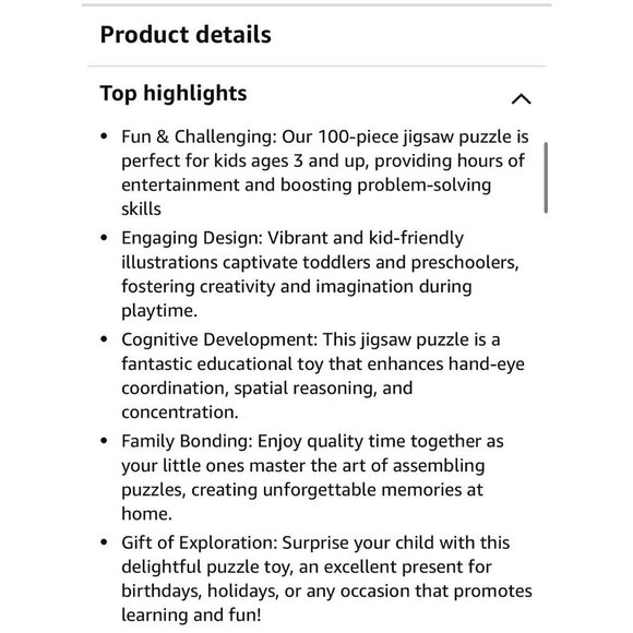 Chuckle & Roar 2-Piece First Words Learning Puzzles - Picture 11 of 11